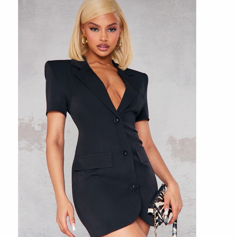 Black Blazer Dress